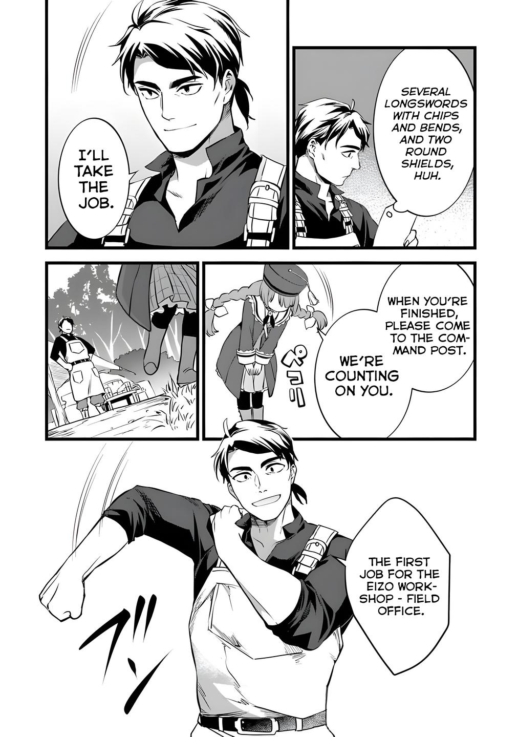 Kajiya de Hajimeru Isekai Slow Life Chap 28 - Next Chap 29