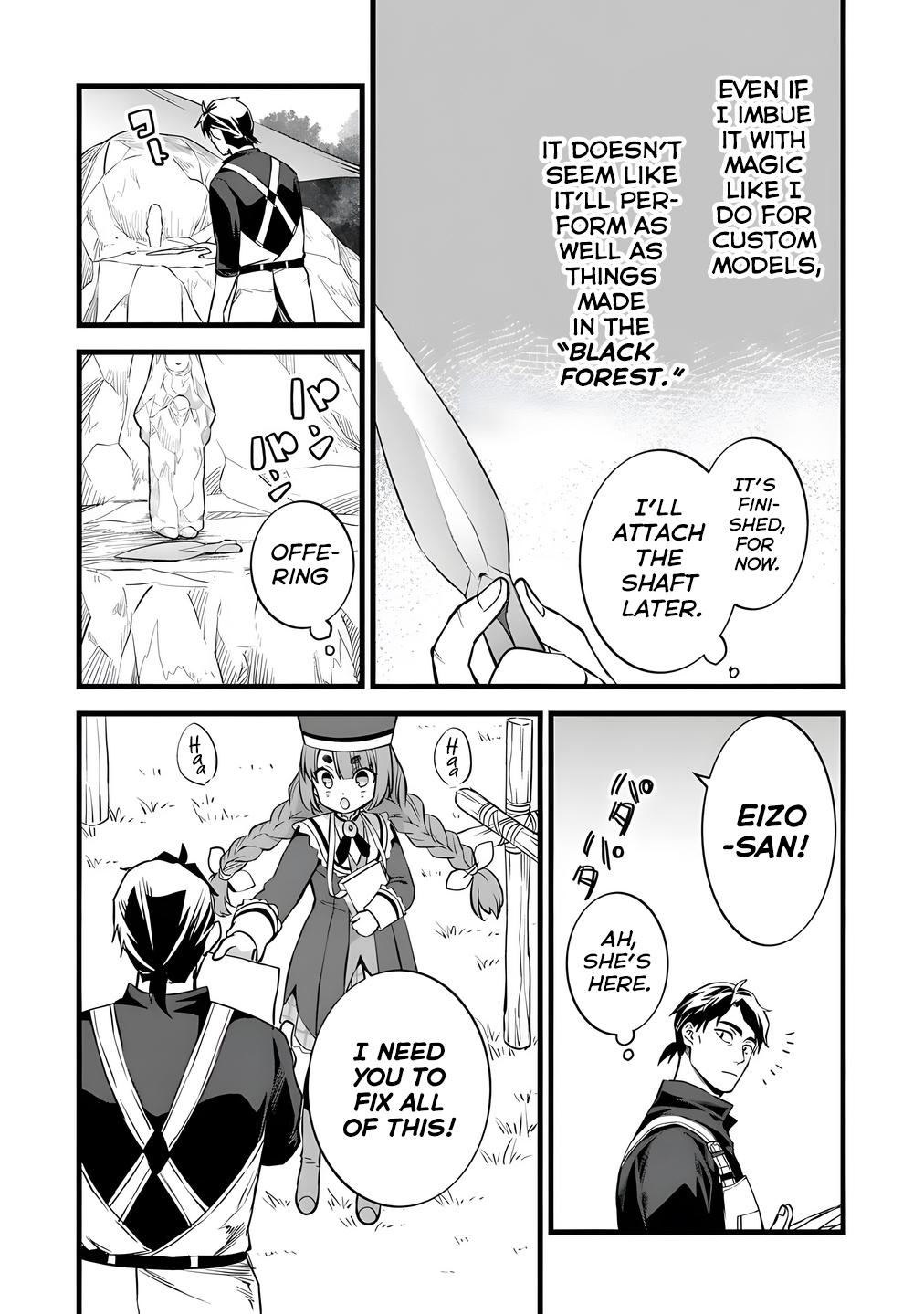 Kajiya de Hajimeru Isekai Slow Life Chap 28 - Next Chap 29