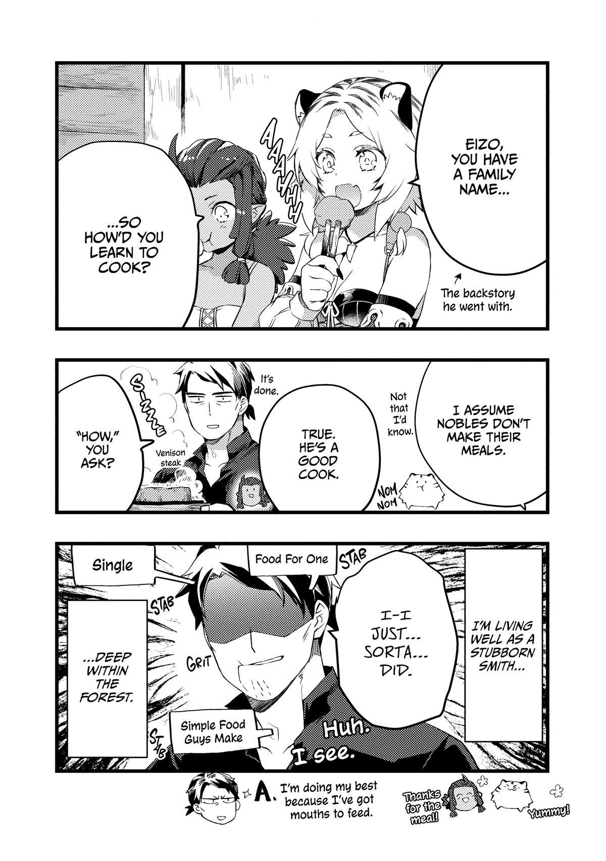 Kajiya de Hajimeru Isekai Slow Life Chap 20 - Next Chap 21