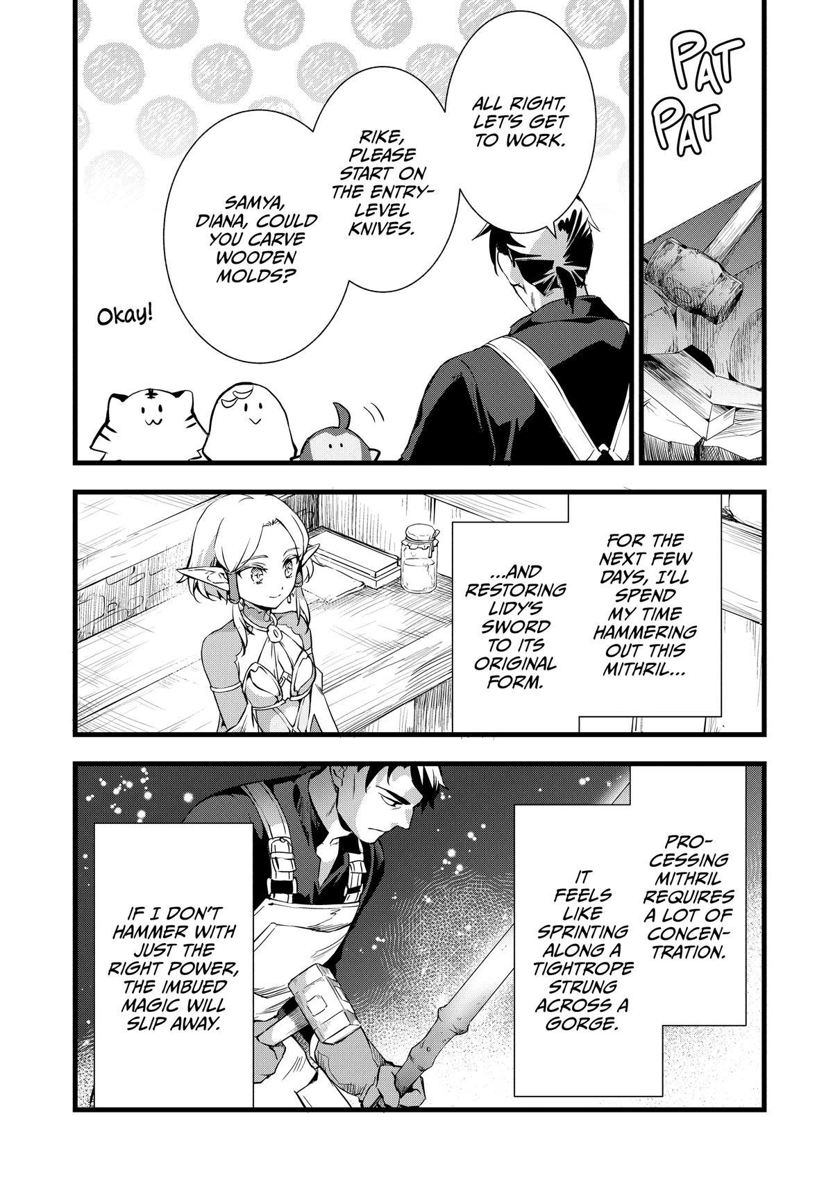 Kajiya de Hajimeru Isekai Slow Life Chap 20 - Next Chap 21