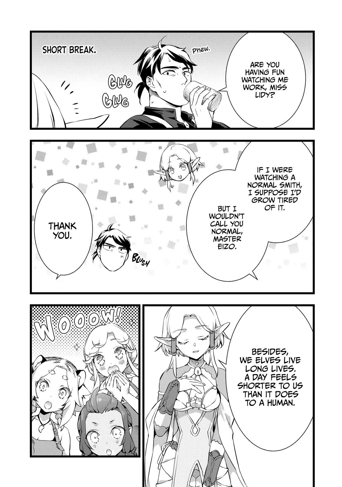 Kajiya de Hajimeru Isekai Slow Life Chap 20 - Next Chap 21