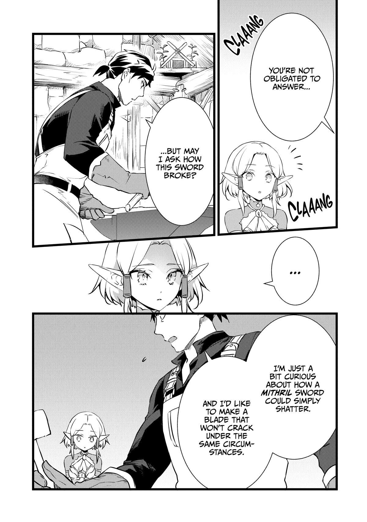 Kajiya de Hajimeru Isekai Slow Life Chap 20 - Next Chap 21