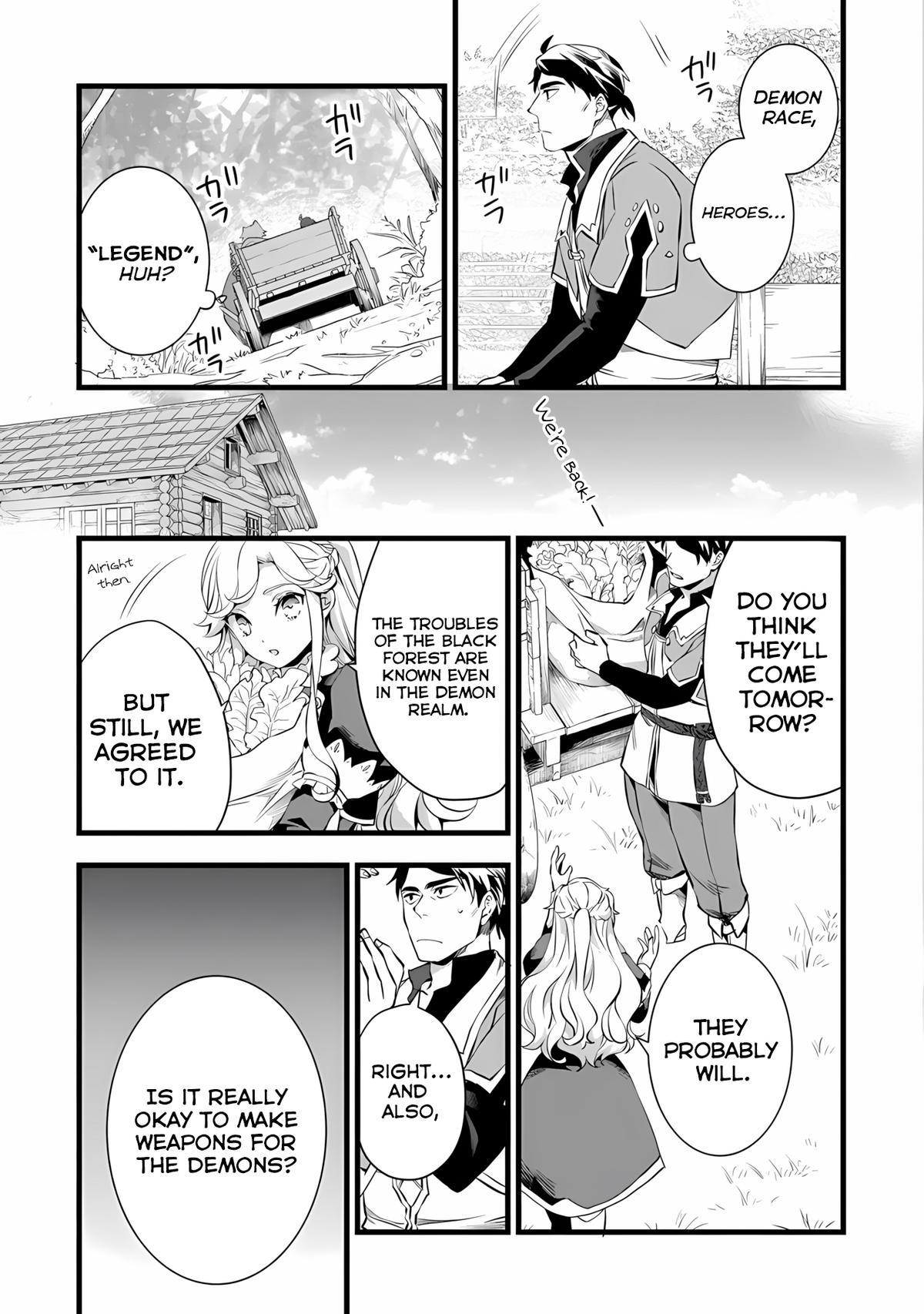 Kajiya de Hajimeru Isekai Slow Life Chap 22 - Next Chap 23