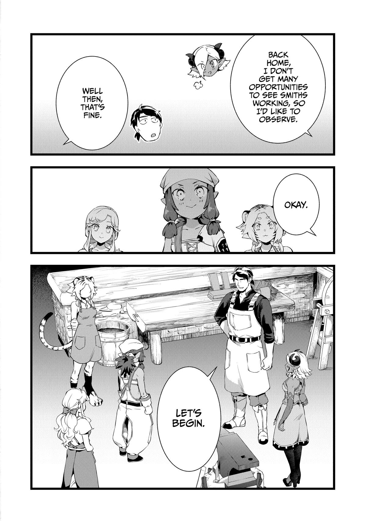 Kajiya de Hajimeru Isekai Slow Life Chap 23 - Next Chap 24