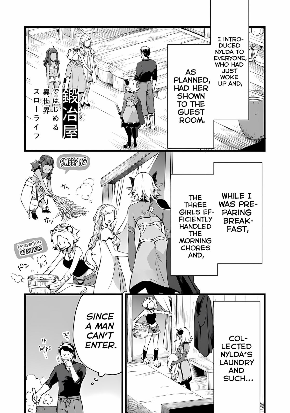 Kajiya de Hajimeru Isekai Slow Life Chap 23.1 - Next Chap 24.1