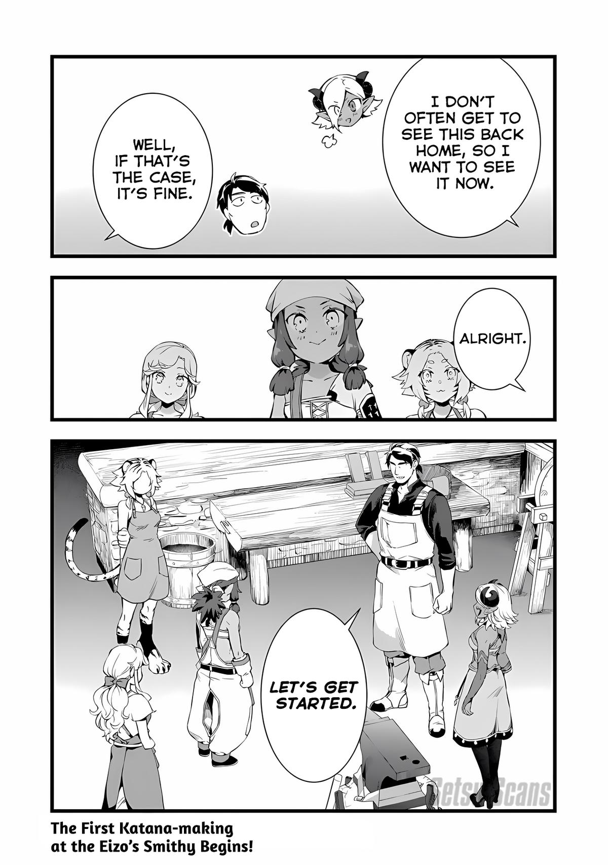 Kajiya de Hajimeru Isekai Slow Life Chap 23.2 - Next Chap 24.2