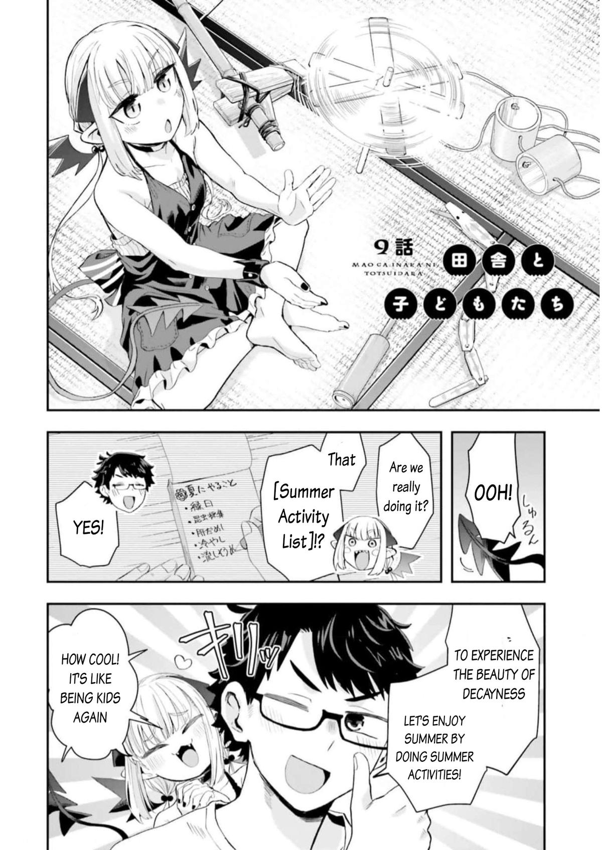 Maou ga Inaka ni Totsuidara Chap 9 - Next Chap 10