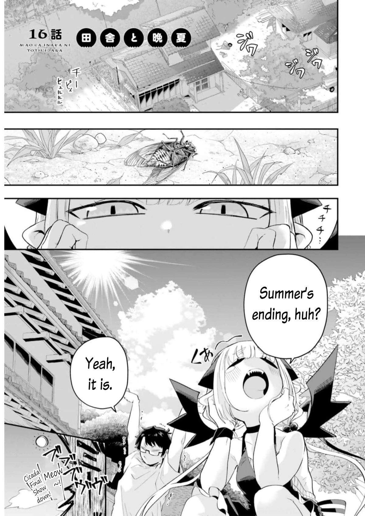 Maou ga Inaka ni Totsuidara Chap 16 - Next Chap 17