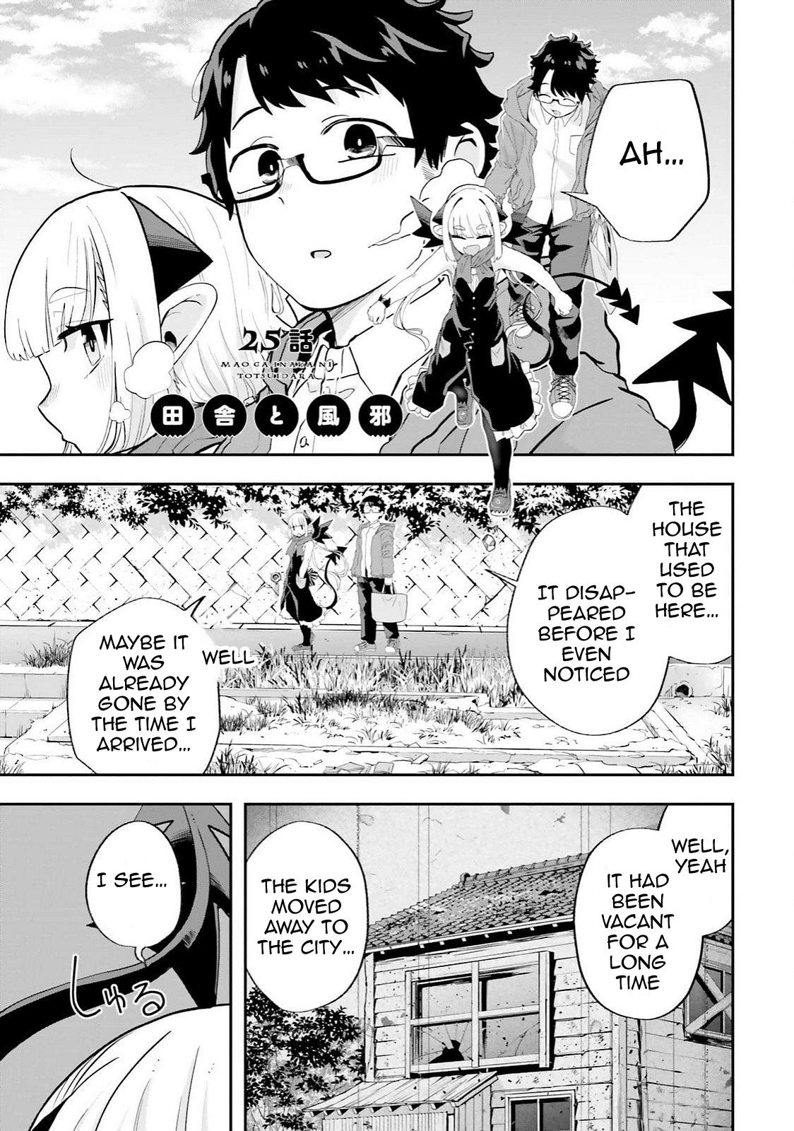 Maou ga Inaka ni Totsuidara Chap 25 - Next Chap 26