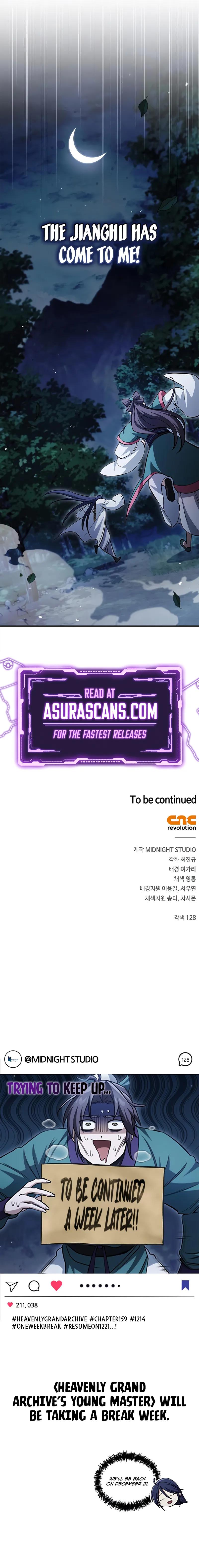 Heavenly Grand Archive's Young Master Chap 158 - Next Chap 159