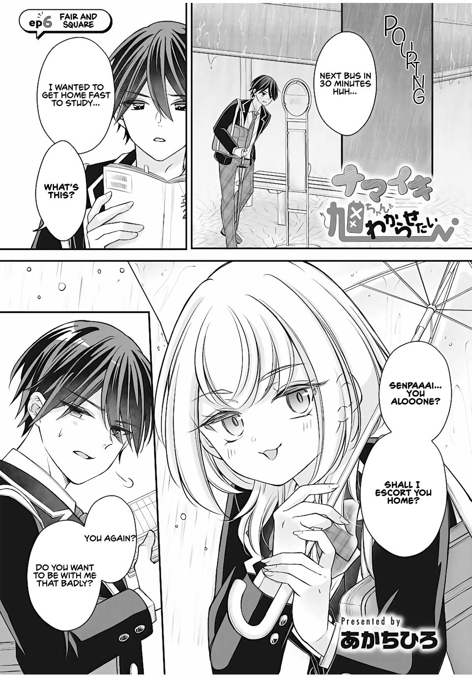 Namaiki Asahi-chan wo Wakarasetai Chap 6 - Next Chap 7