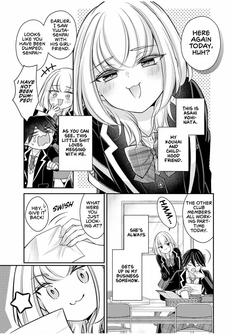 Namaiki Asahi-chan wo Wakarasetai Chap 2 - Next Chap 3