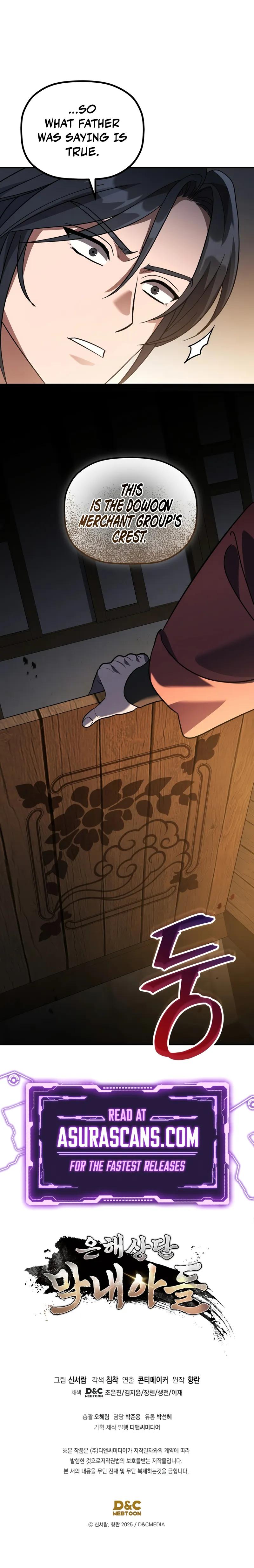 The Youngest Son of the Eunhae Merchant Group Chap 9 - Next Chap 10