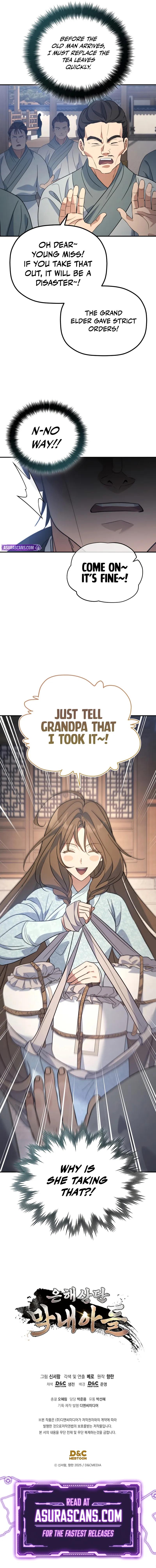 The Youngest Son of the Eunhae Merchant Group Chap 45 - Next Chap 46