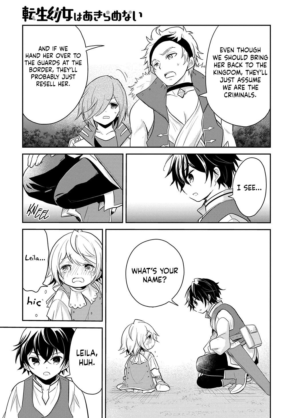 Tensei Youjo wa Akiramenai Chap 5 - Next Chap 6