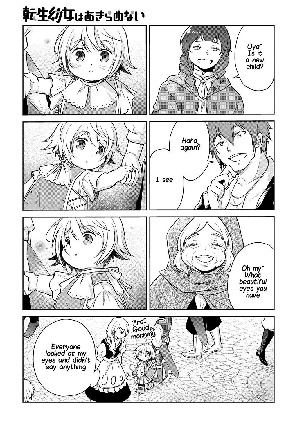 Tensei Youjo wa Akiramenai Chap 15 - Next Chap 16