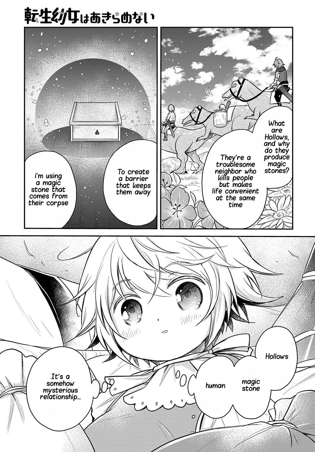Tensei Youjo wa Akiramenai Chap 10 - Next Chap 11