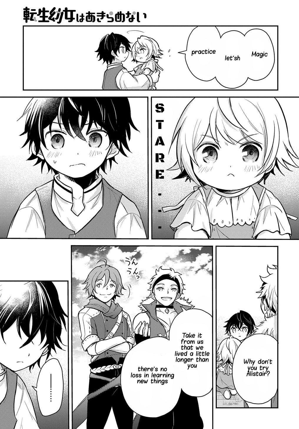 Tensei Youjo wa Akiramenai Chap 10 - Next Chap 11