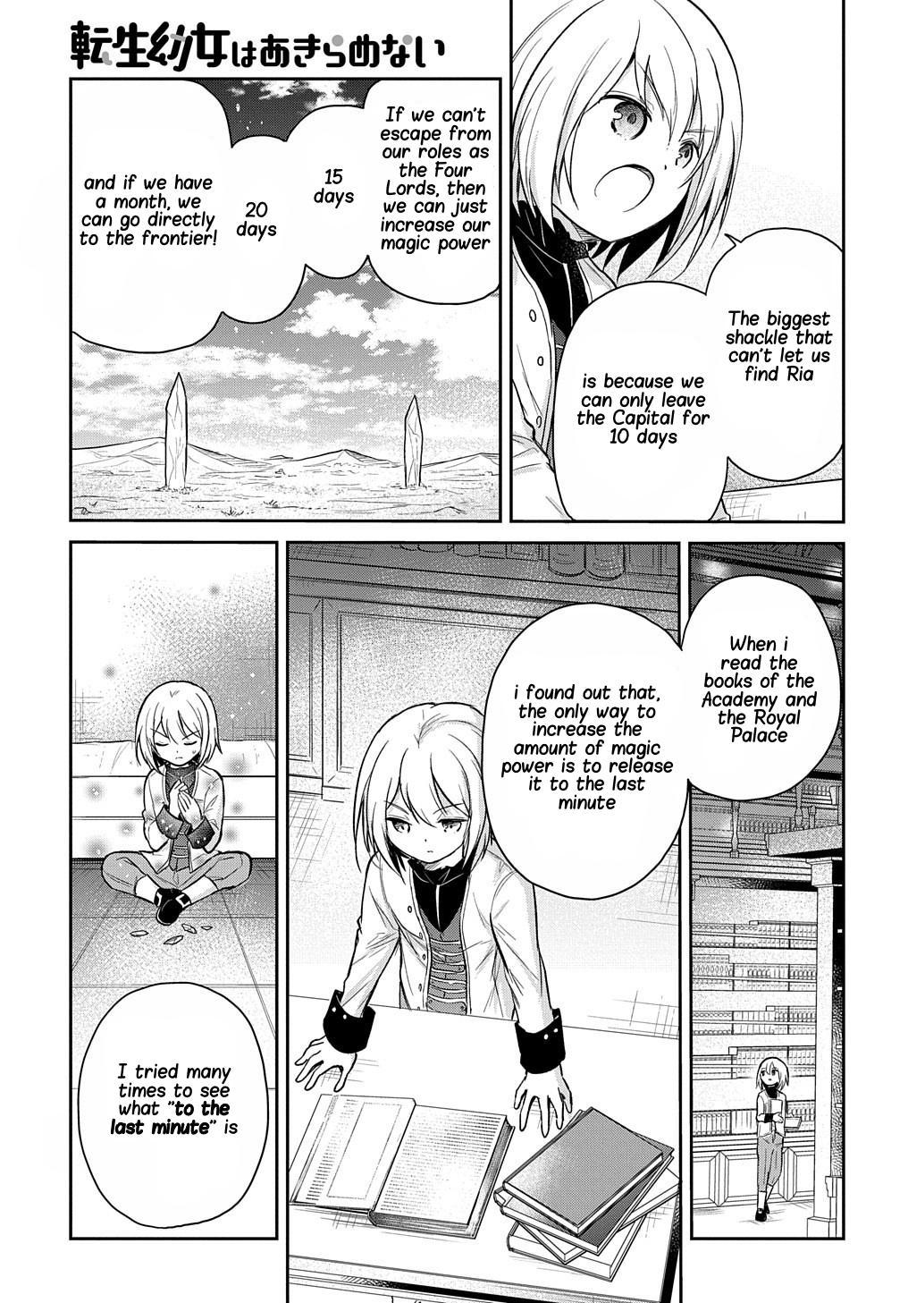 Tensei Youjo wa Akiramenai Chap 11 - Next Chap 12