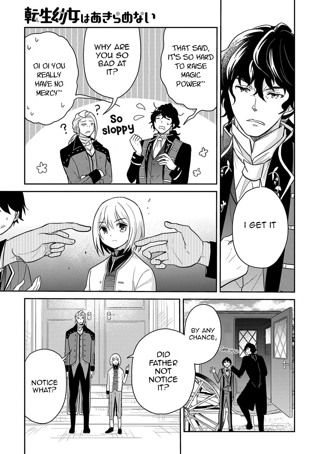 Tensei Youjo wa Akiramenai Chap 29 - Next Chap 30