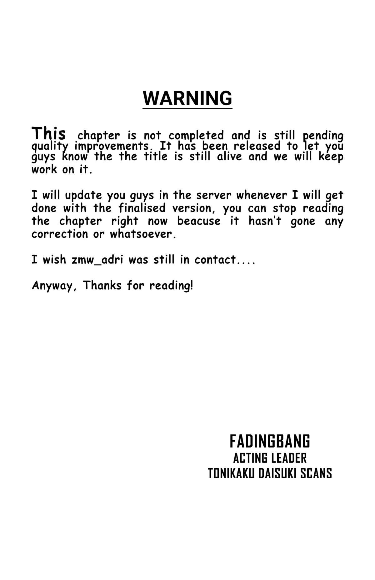 Tensei Youjo wa Akiramenai Chap 39 - Next Chap 40