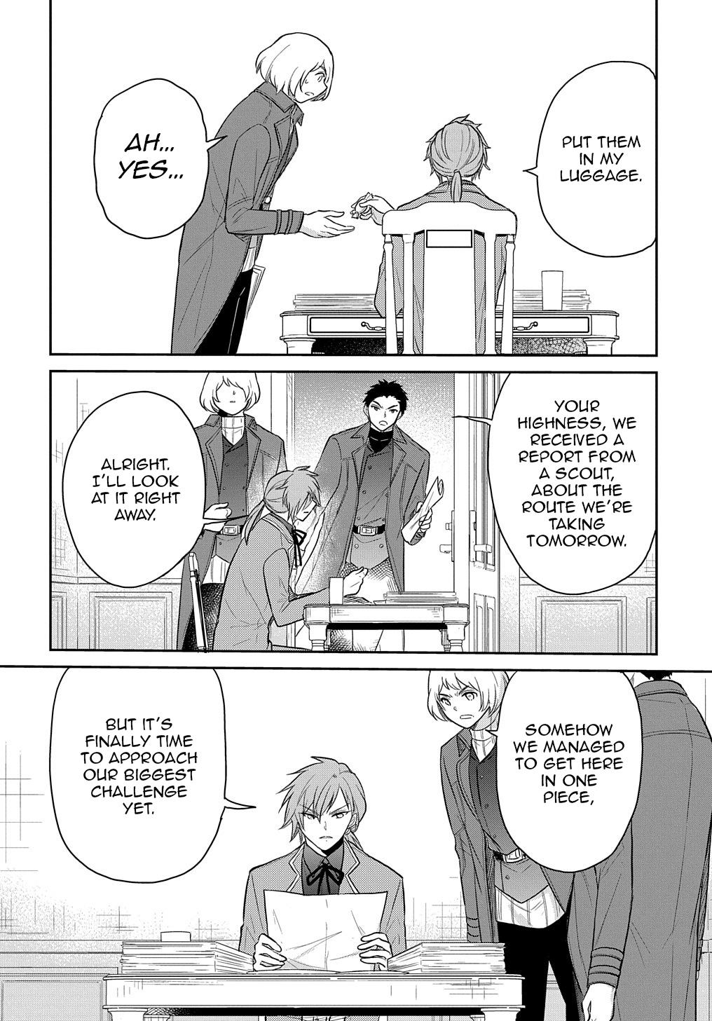 Tensei Youjo wa Akiramenai Chap 33 - Next Chap 34