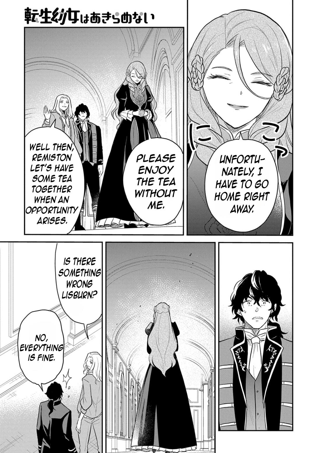 Tensei Youjo wa Akiramenai Chap 46 - Next Chap 47