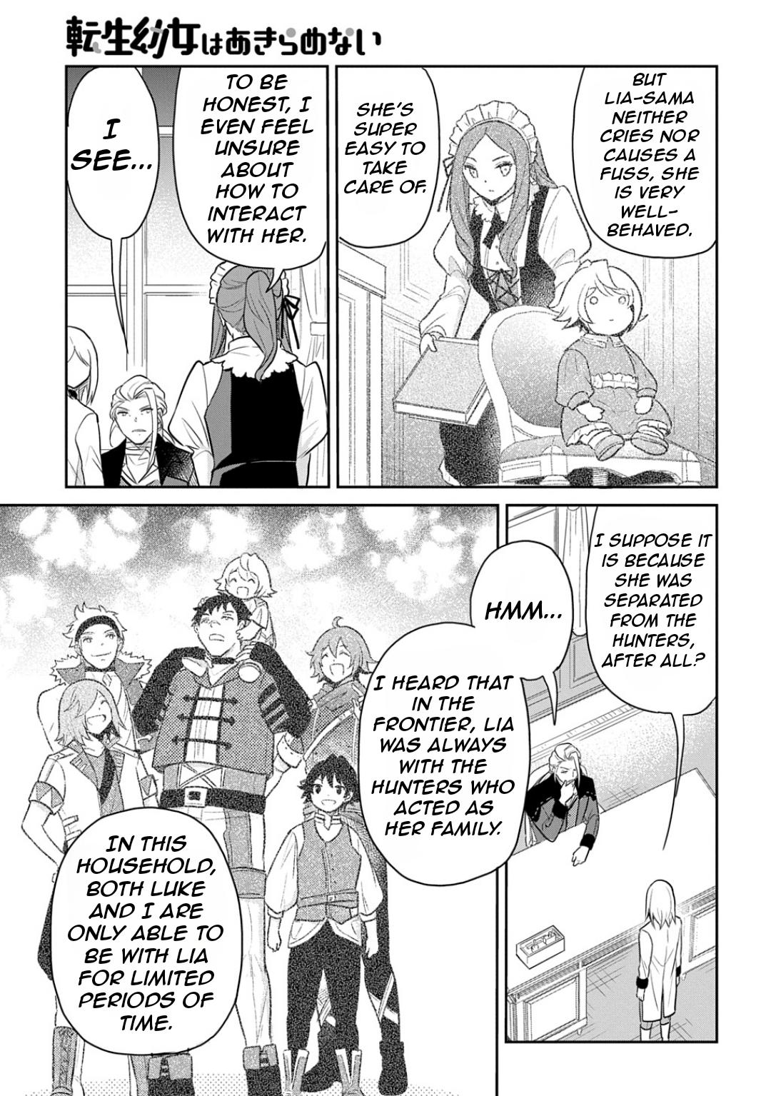 Tensei Youjo wa Akiramenai Chap 49 - Next Chap 50