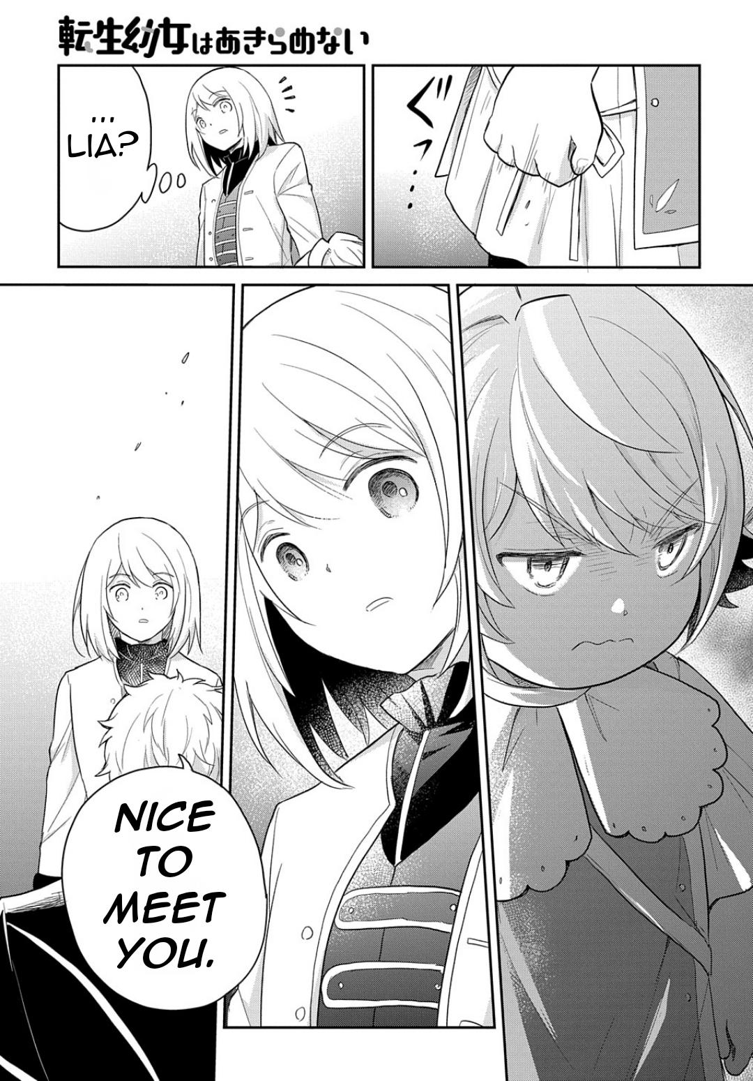 Tensei Youjo wa Akiramenai Chap 41 - Next Chap 42