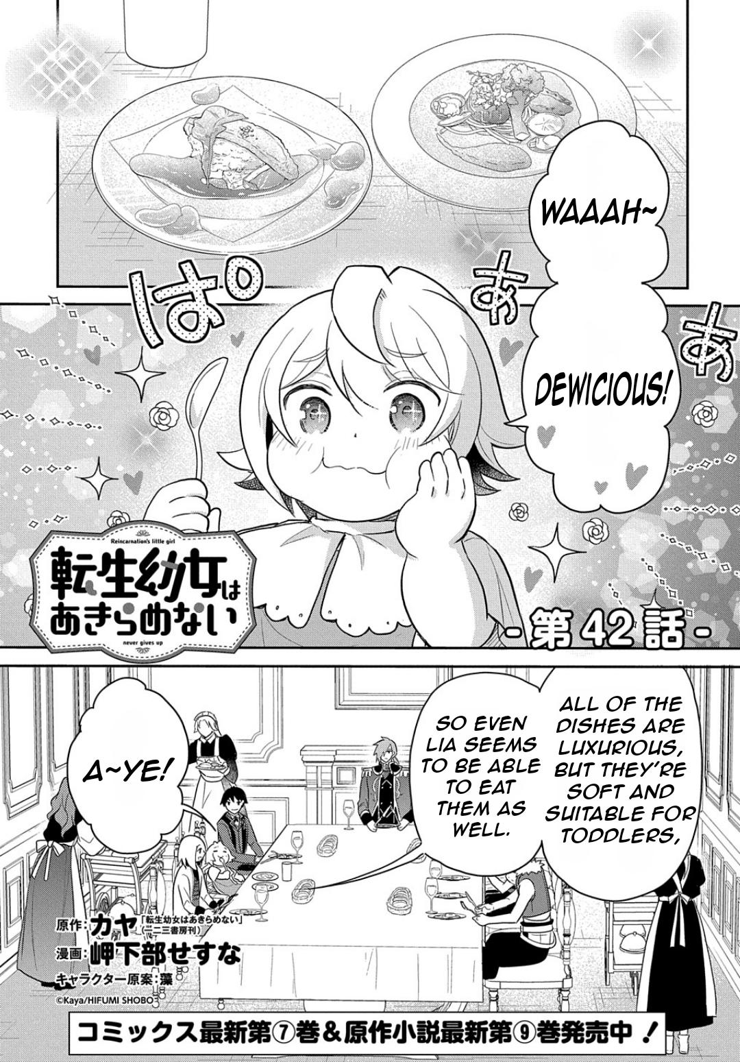 Tensei Youjo wa Akiramenai Chap 42 - Next Chap 43