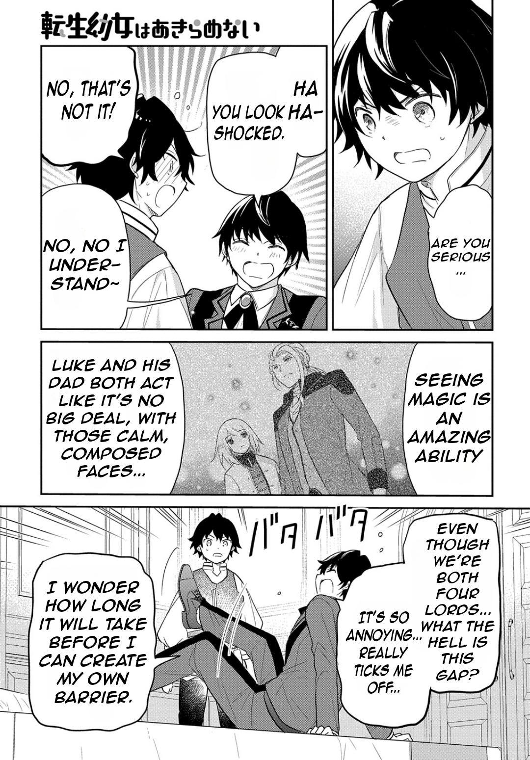 Tensei Youjo wa Akiramenai Chap 43 - Next Chap 44