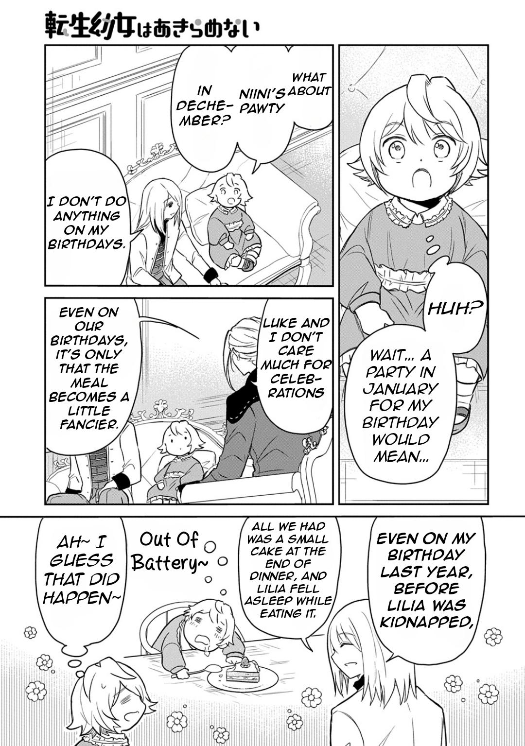 Tensei Youjo wa Akiramenai Chap 54 - Next Chap 55