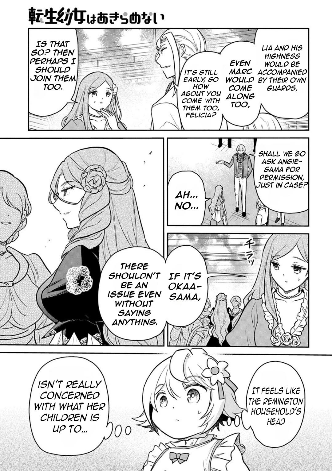 Tensei Youjo wa Akiramenai Chap 58 - Next Chap 59