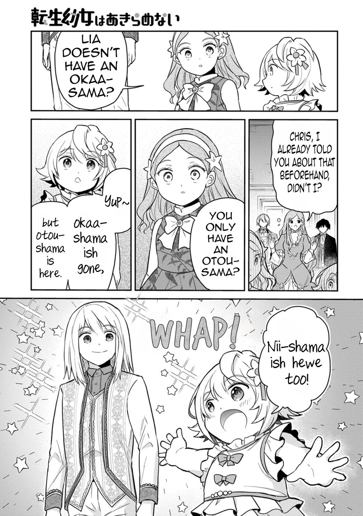 Tensei Youjo wa Akiramenai Chap 59 - Next Chap 60