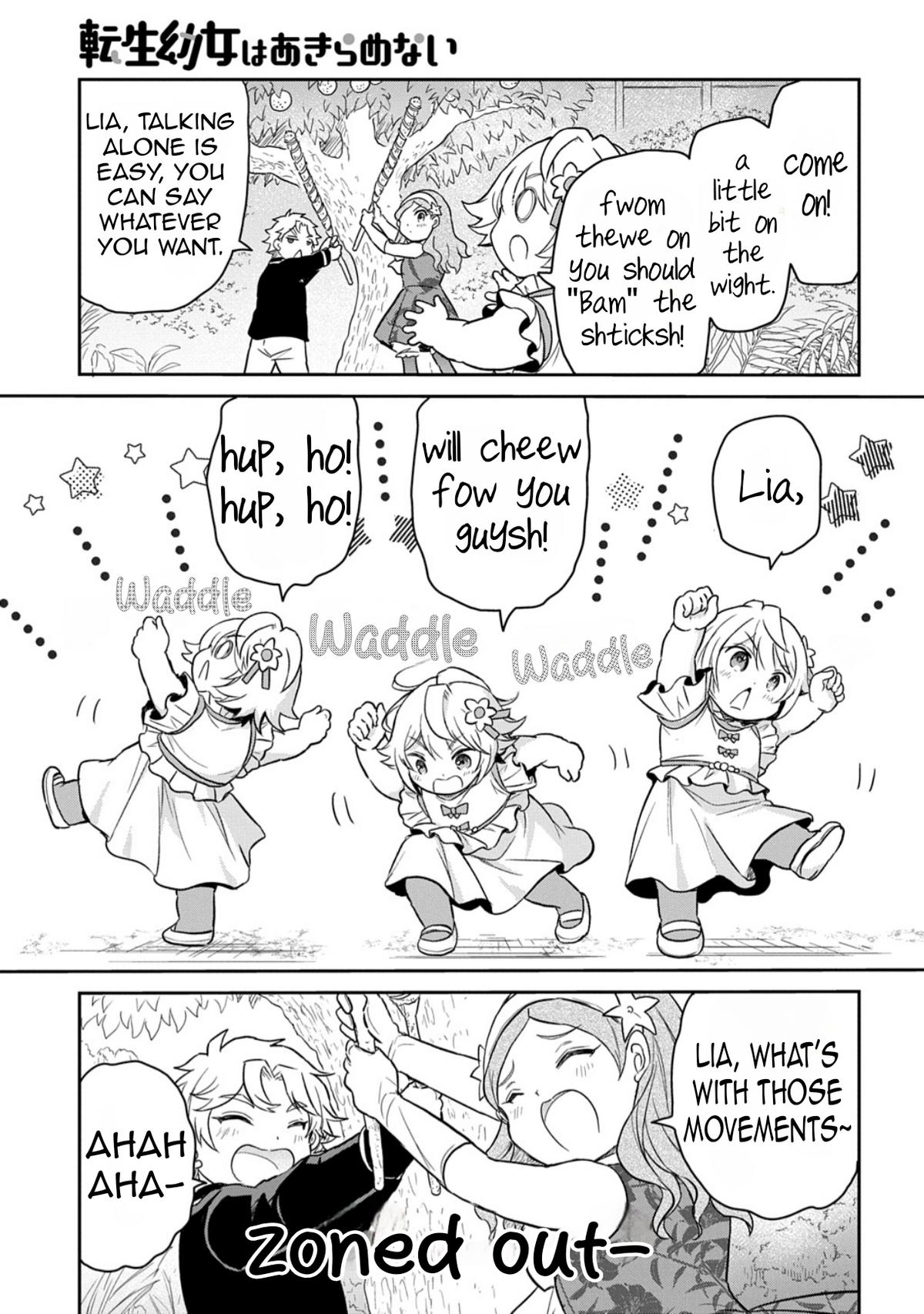 Tensei Youjo wa Akiramenai Chap 59 - Next Chap 60