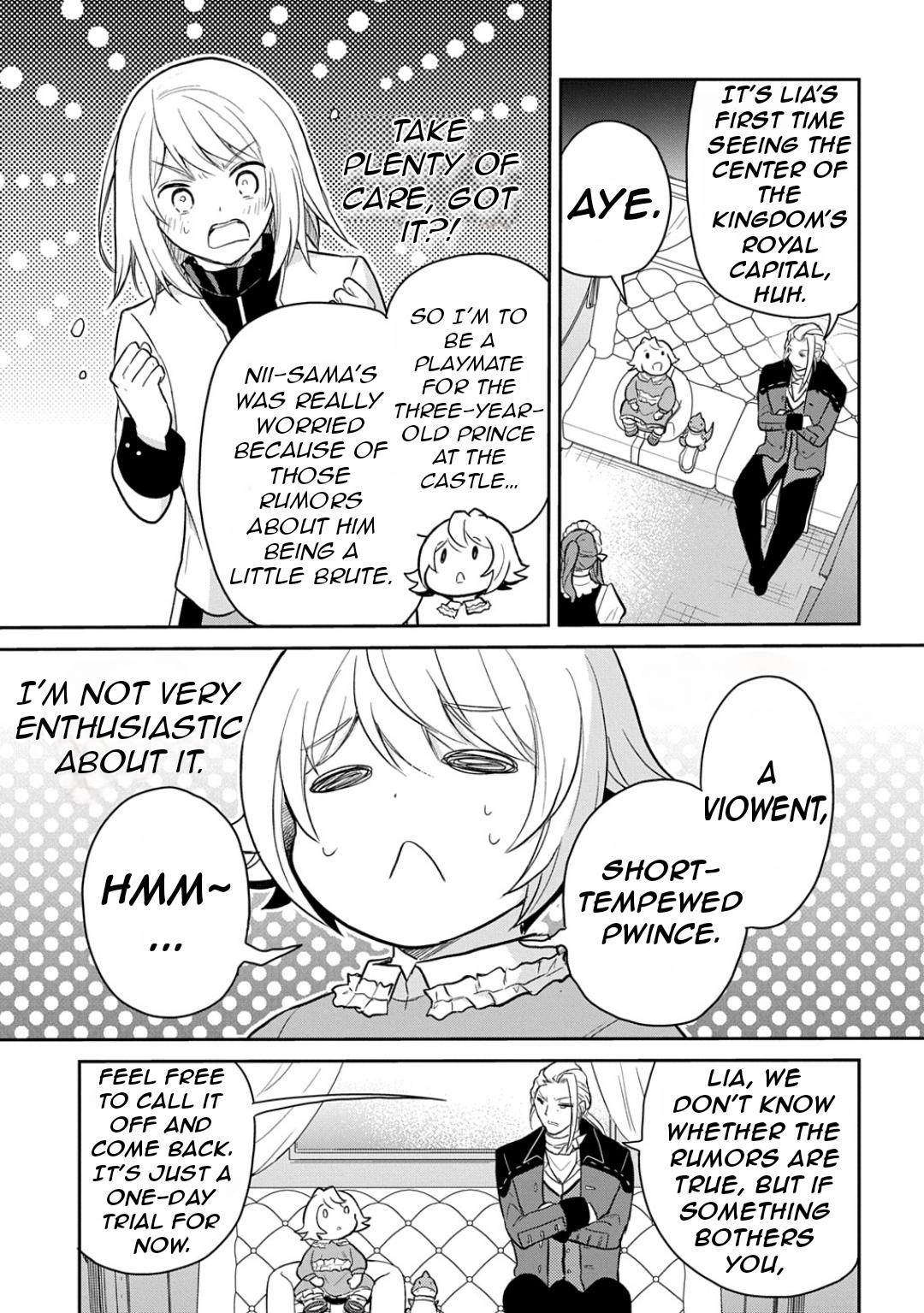 Tensei Youjo wa Akiramenai Chap 50 - Next Chap 51