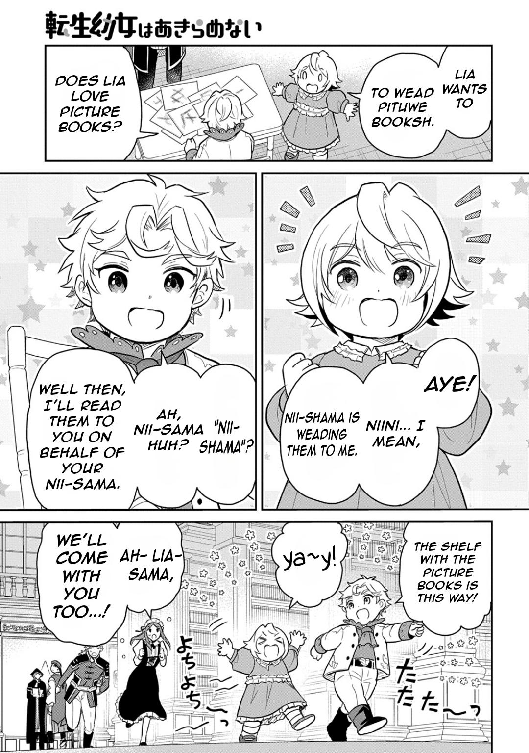 Tensei Youjo wa Akiramenai Chap 51 - Next Chap 52