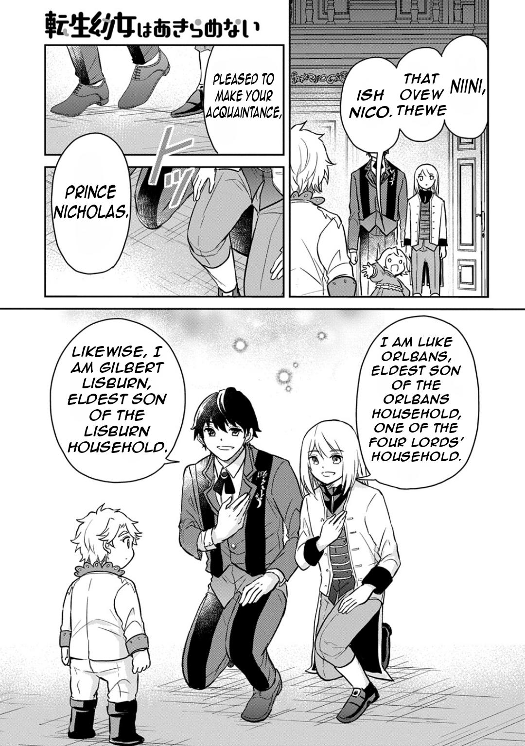 Tensei Youjo wa Akiramenai Chap 53 - Next Chap 54