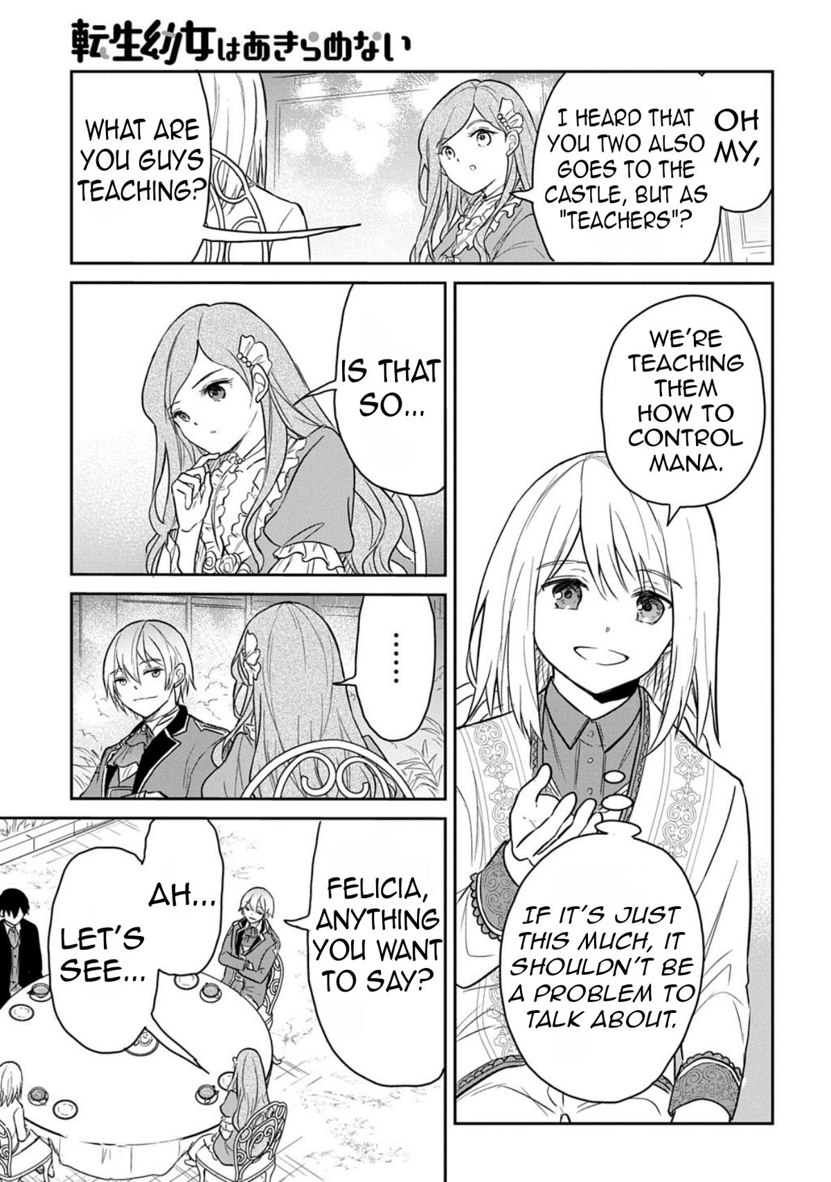 Tensei Youjo wa Akiramenai Chap 60 - Next Chap 61