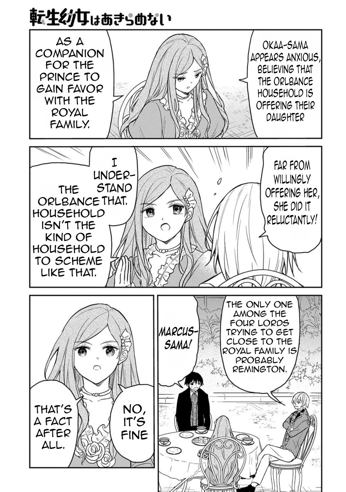 Tensei Youjo wa Akiramenai Chap 60 - Next Chap 61