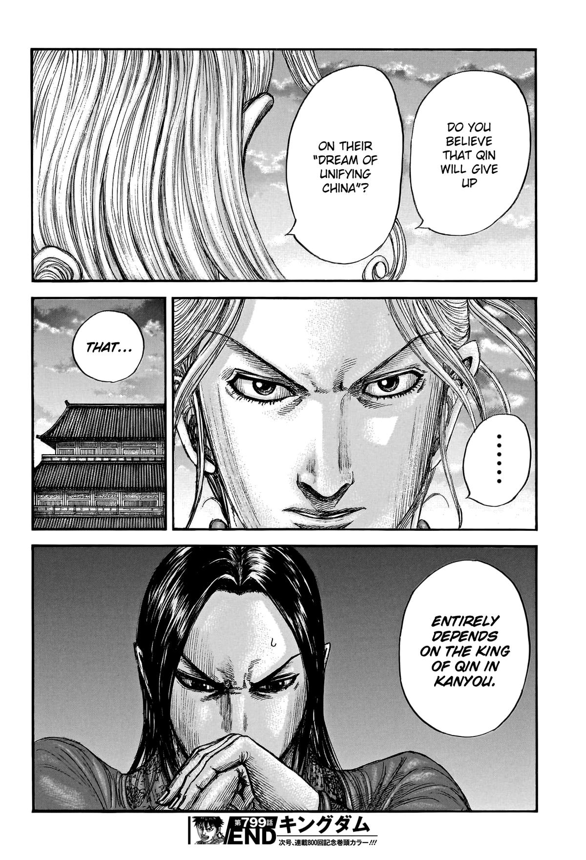 Kingdom English Chap 799 - Next Chap 800
