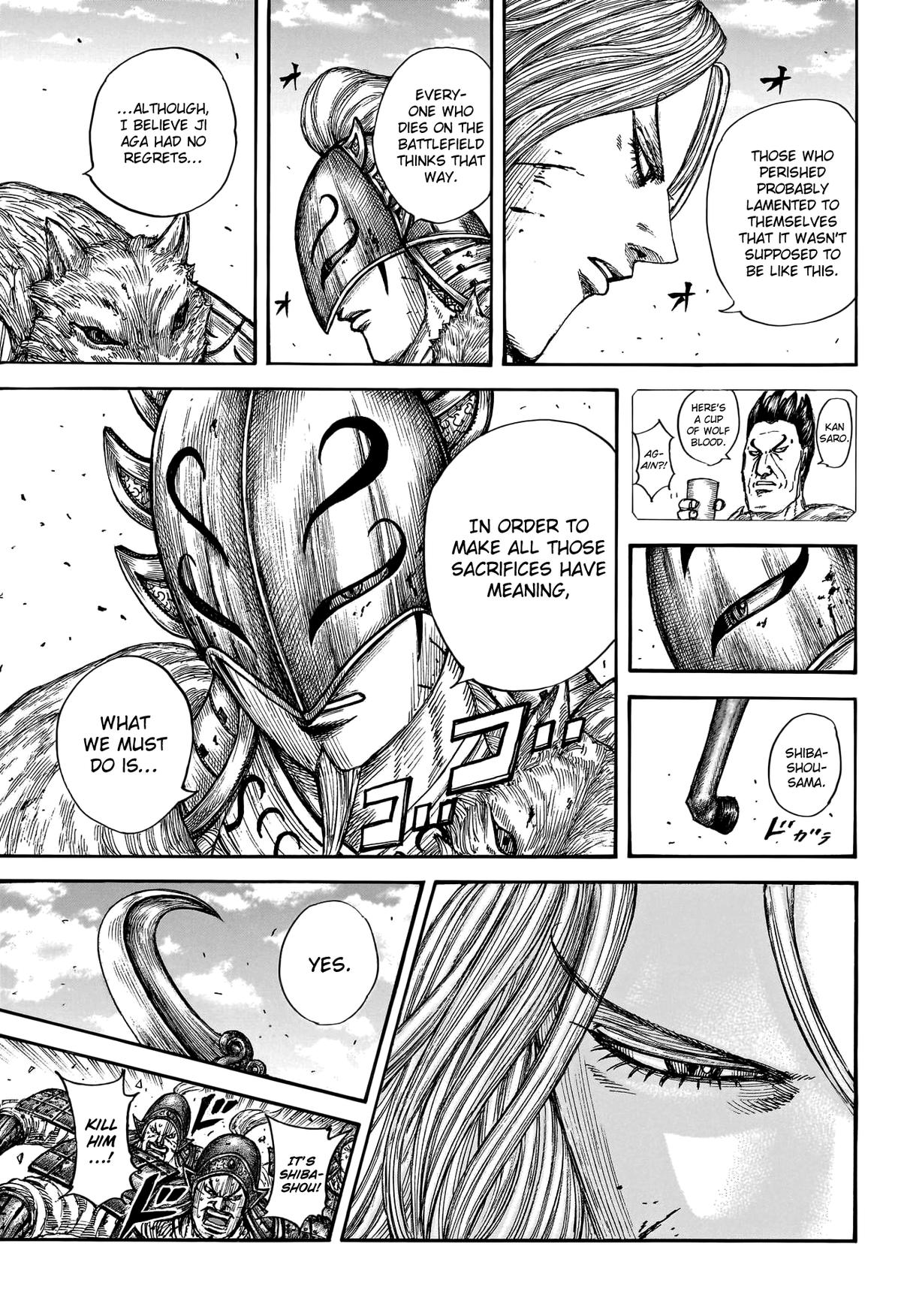 Kingdom English Chap 792 - Next Chap 793