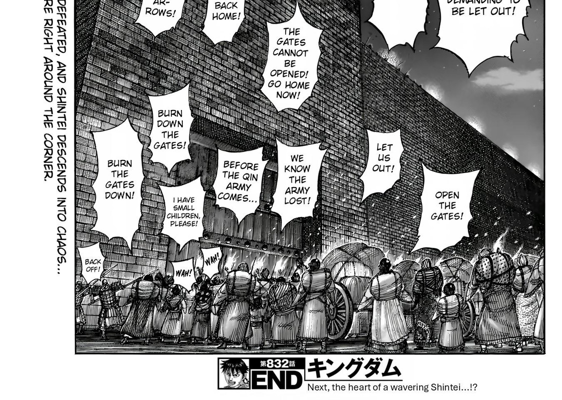 Kingdom English Chap 832 - Next Chap 833