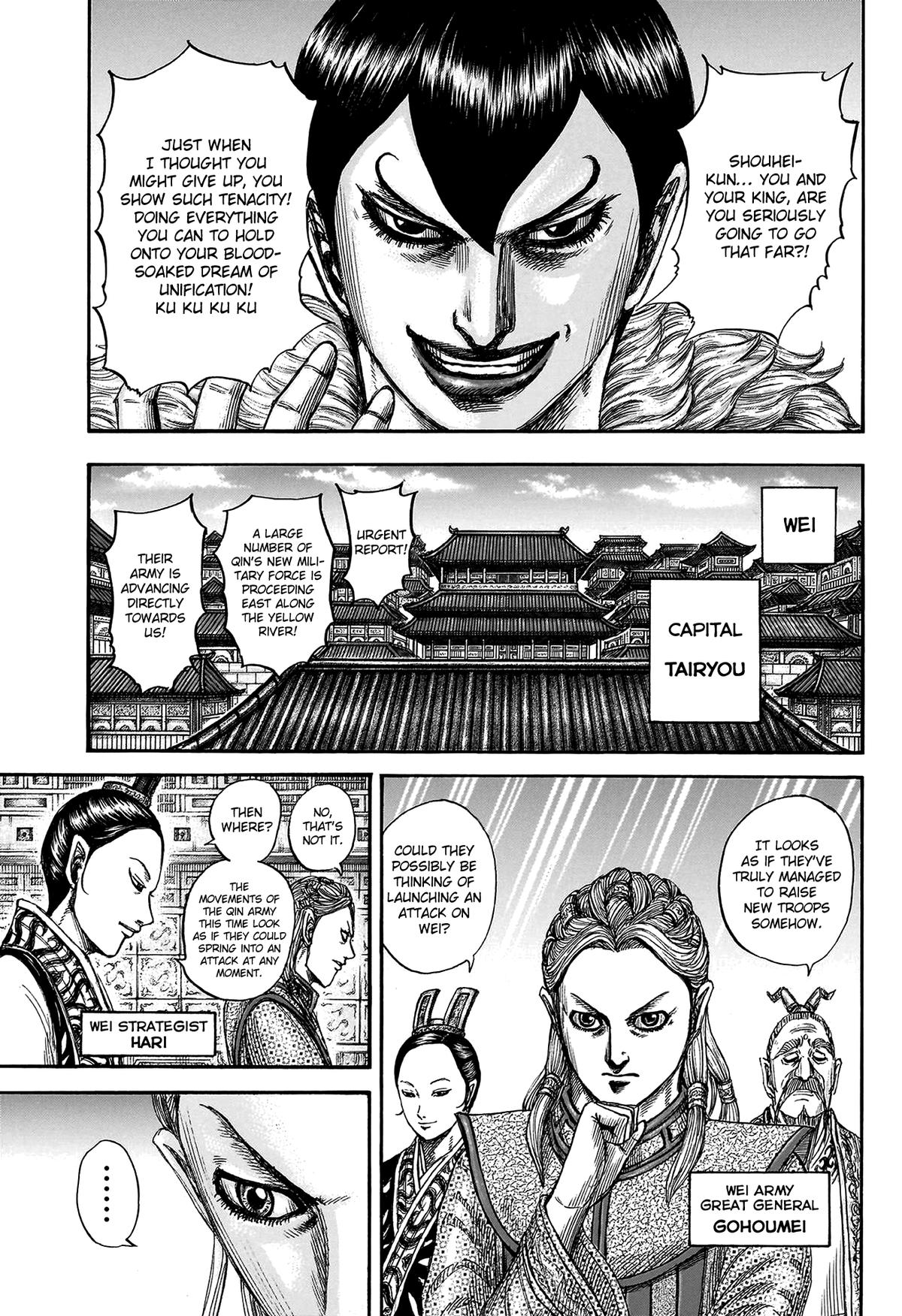 Kingdom English Chap 804 - Next Chap 805