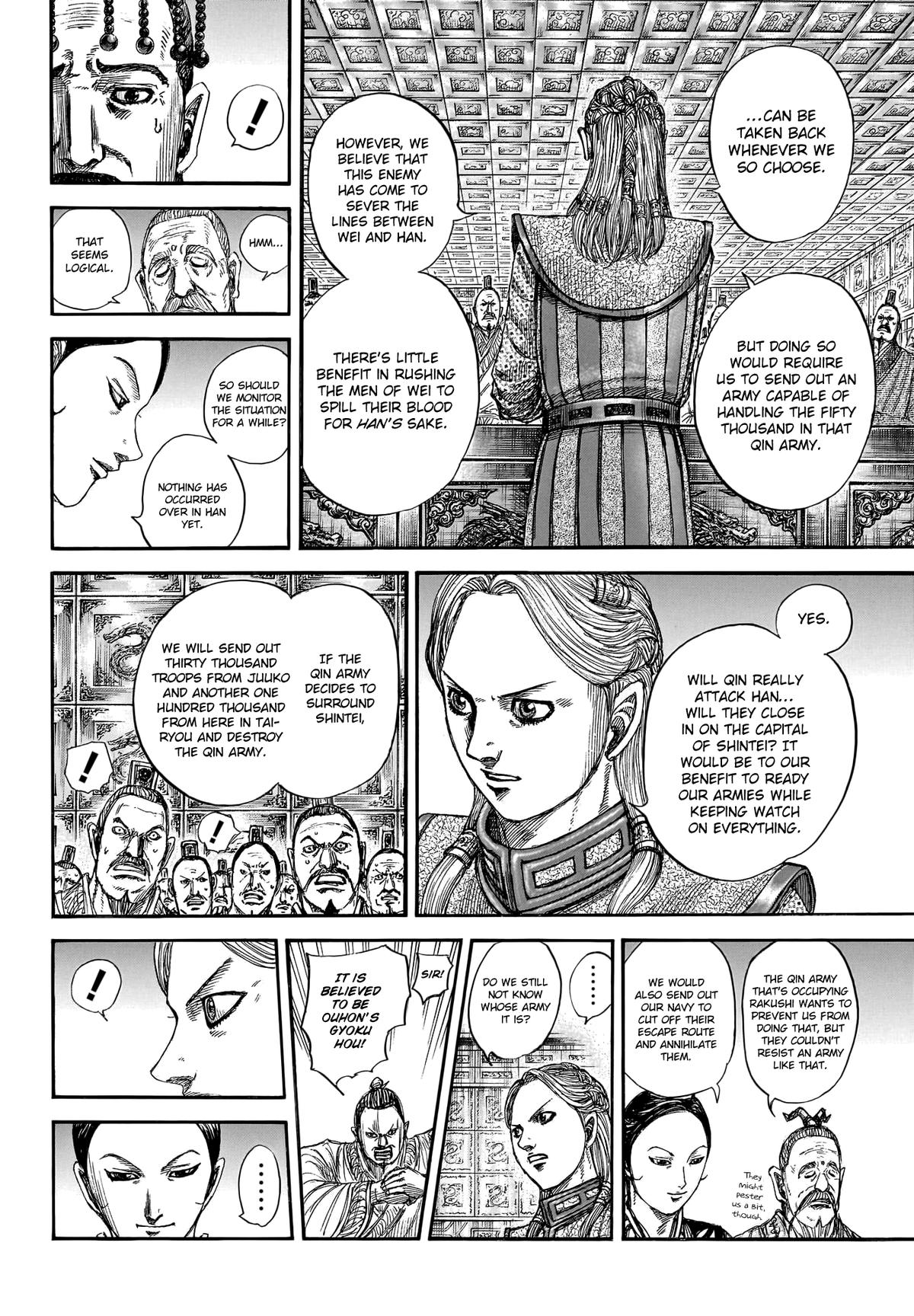 Kingdom English Chap 805 - Next Chap 806