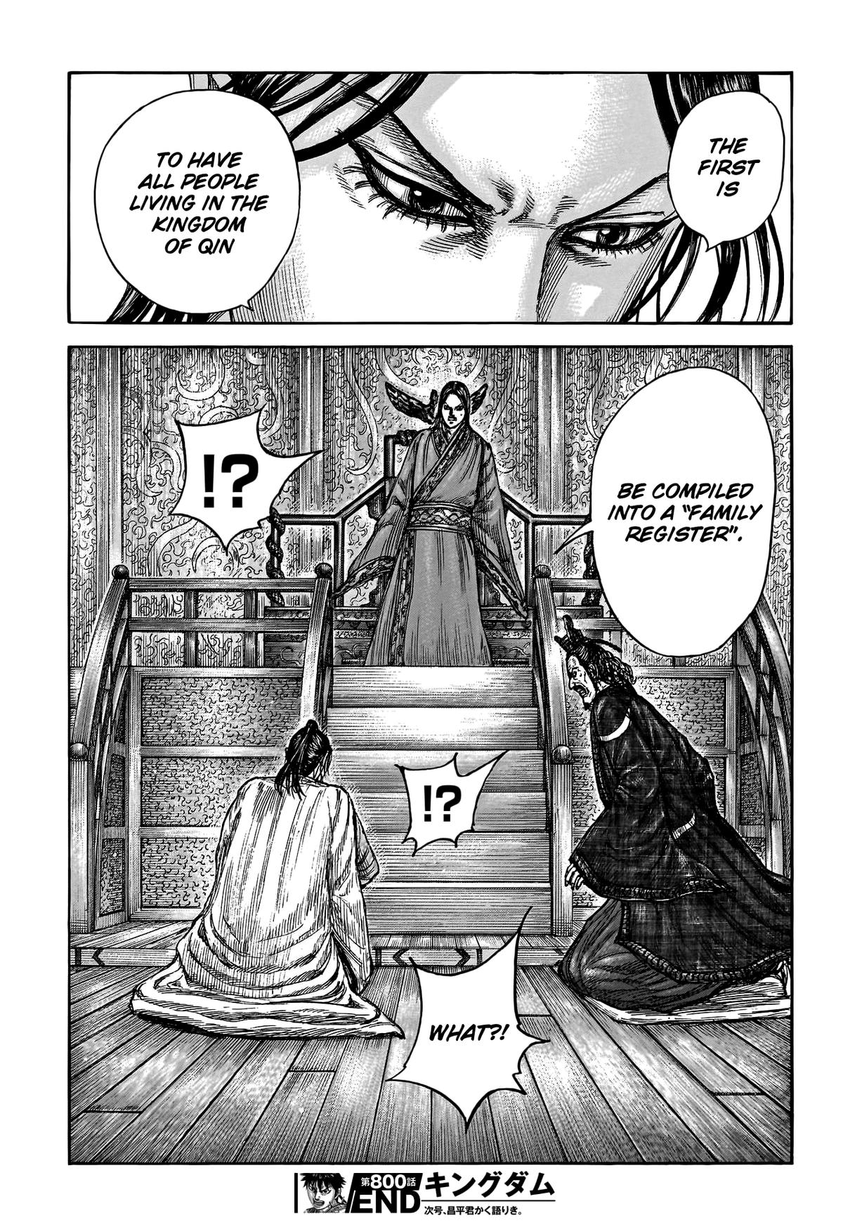 Kingdom English Chap 800 - Next Chap 801