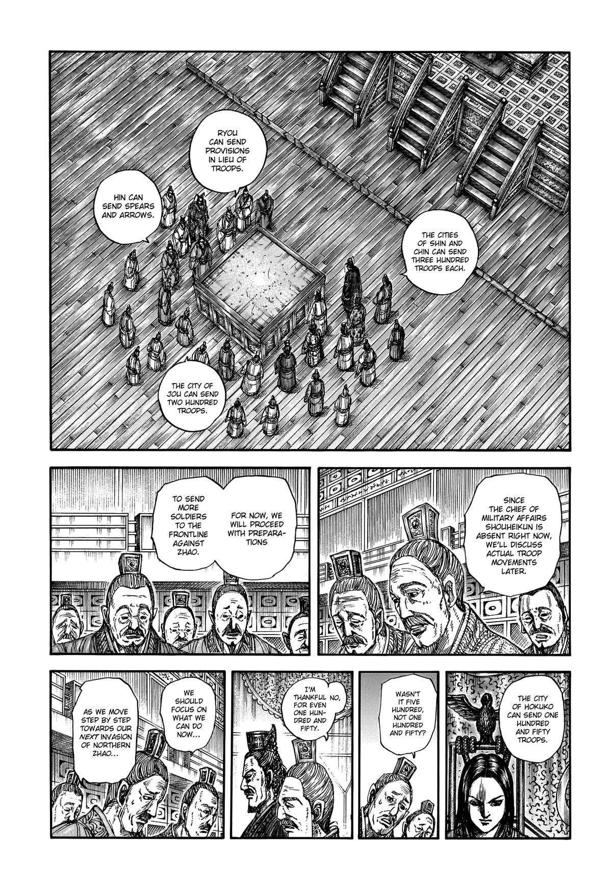 Kingdom English Chap 800 - Next Chap 801