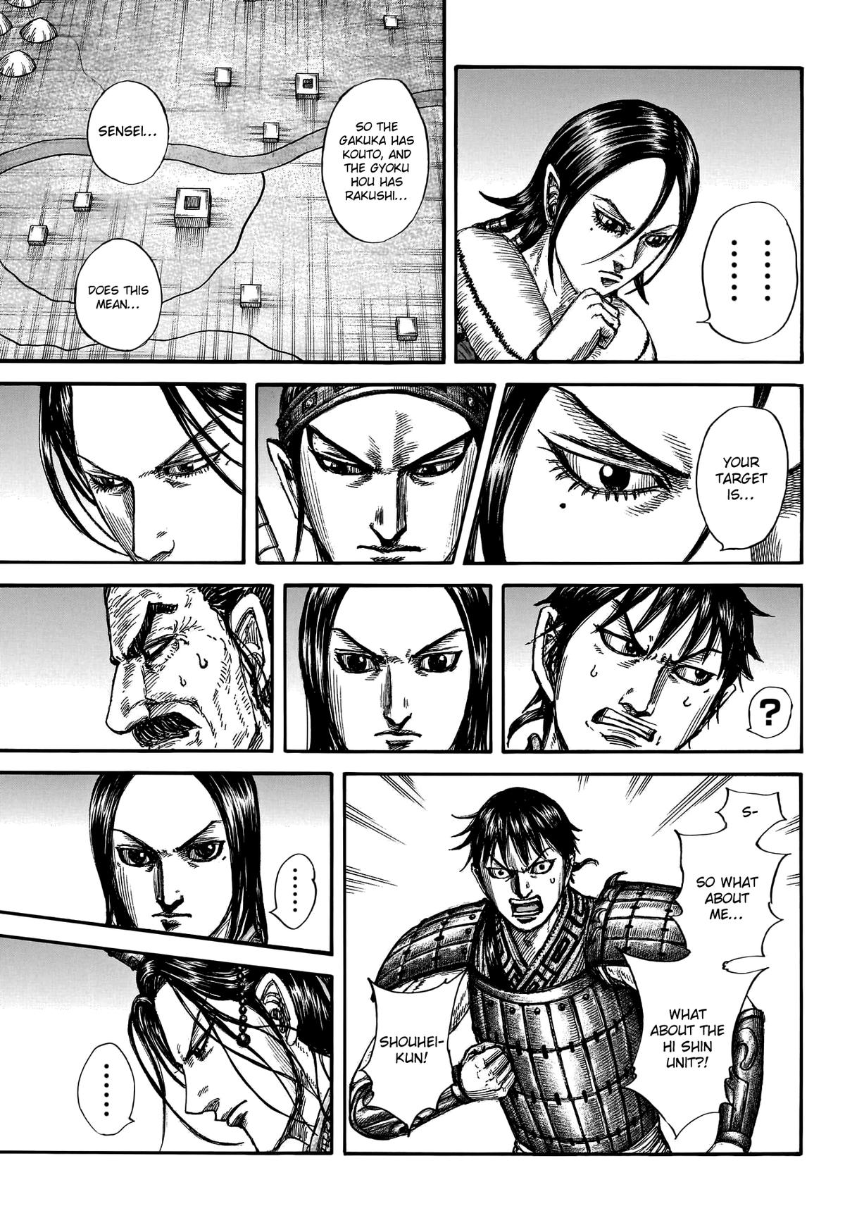 Kingdom English Chap 801 - Next Chap 802