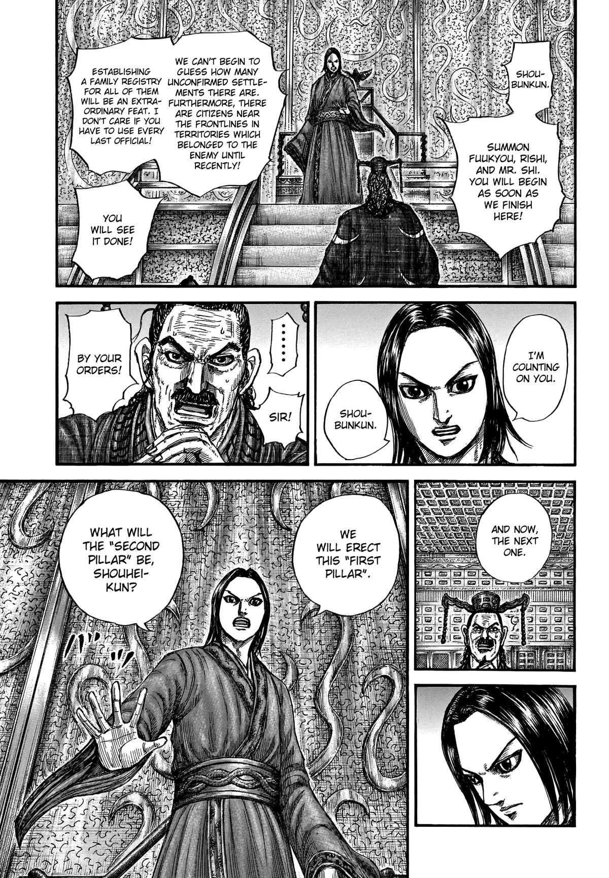 Kingdom English Chap 801 - Next Chap 802