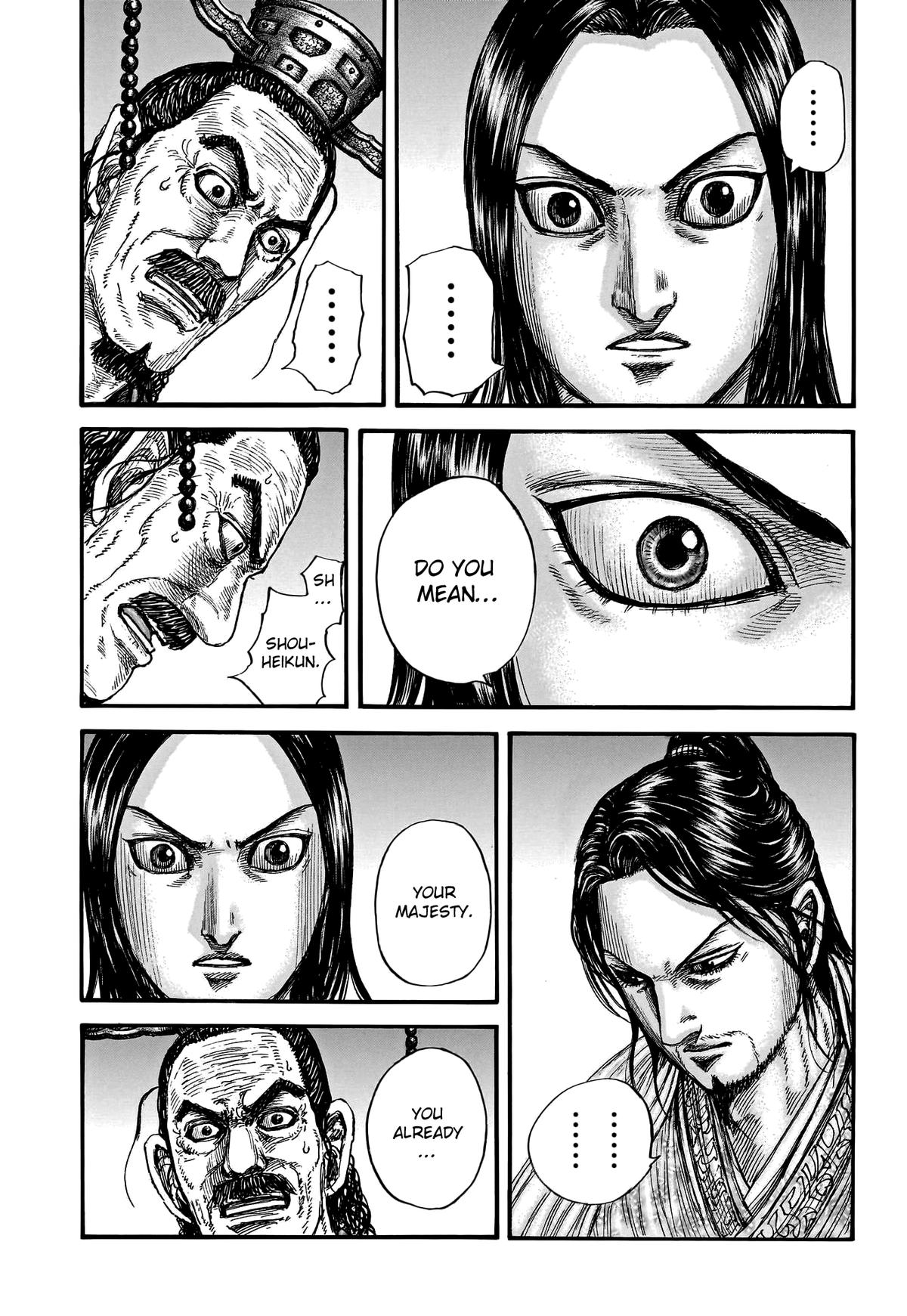 Kingdom English Chap 801 - Next Chap 802